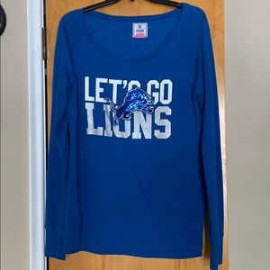 Victoria’s Secret Pink Lion’s sweatshirt